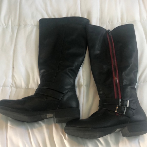JC tall black boots size 9 - Picture 1 of 3
